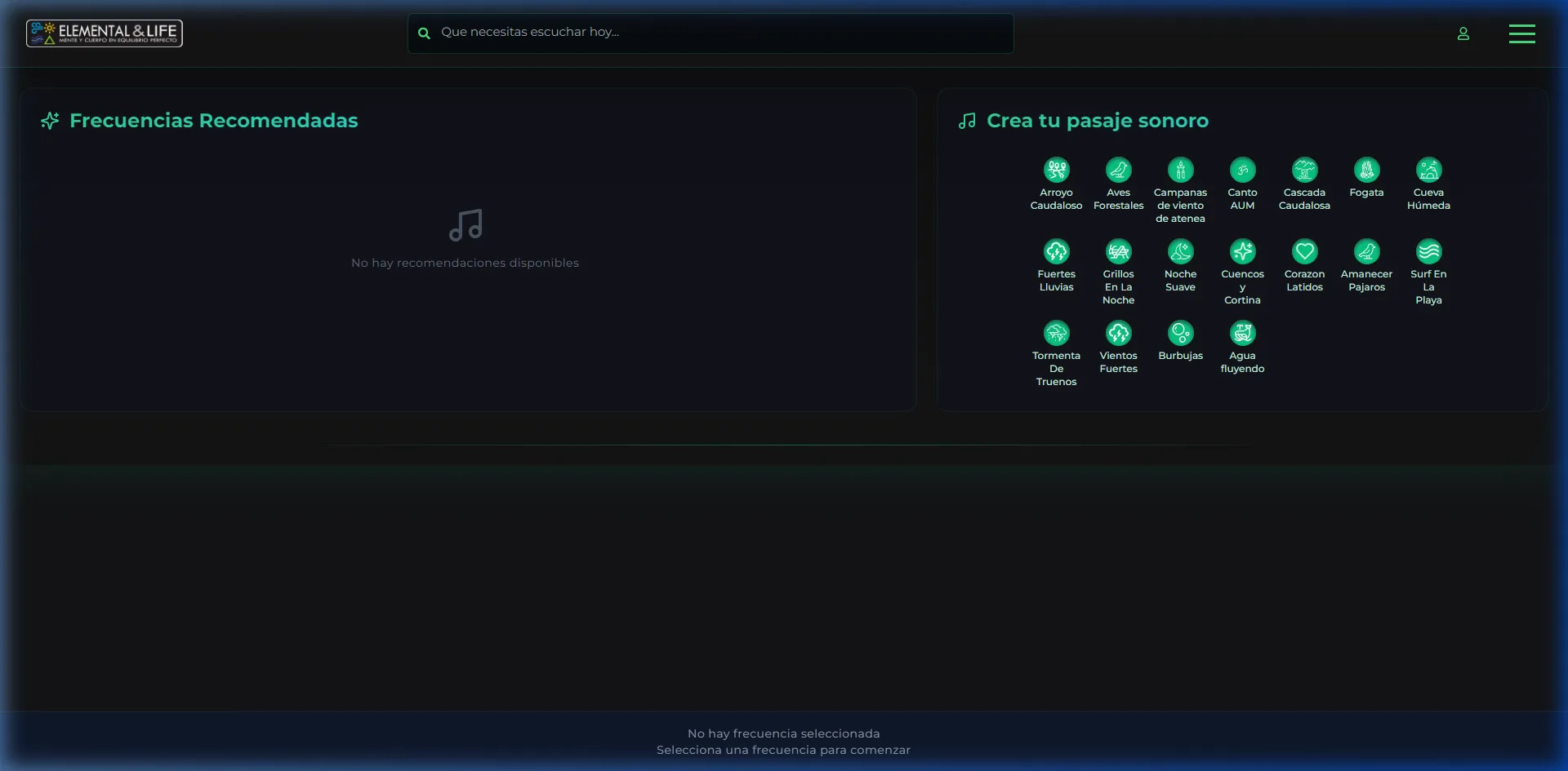 Mezclador multicanal expandido con varios audios simultáneos.